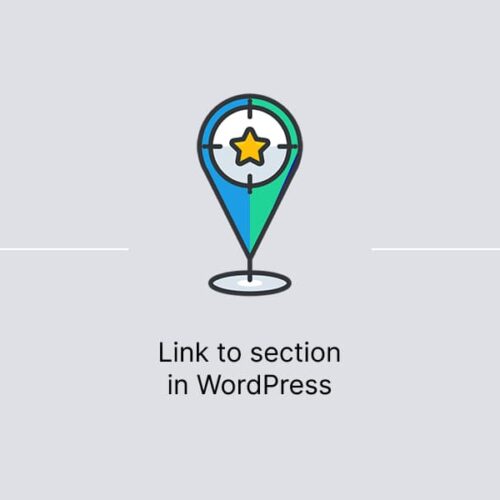 Banner for tutorial on how to link to section in WordPress
