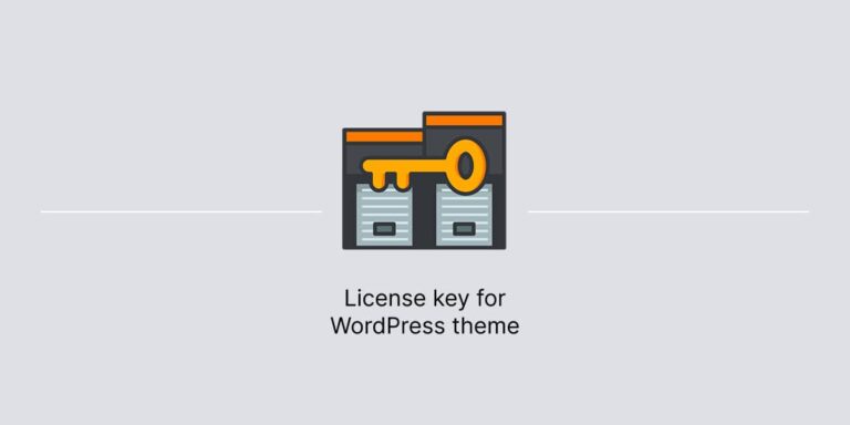 License Key Wordpress Theme 768x384 