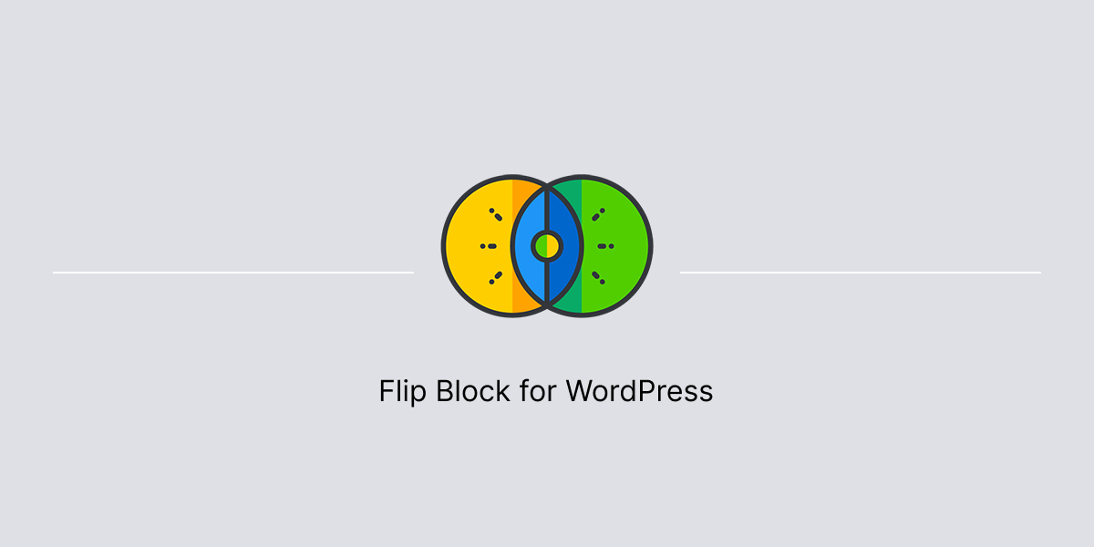 Banner for article about Flip Block for WordPress